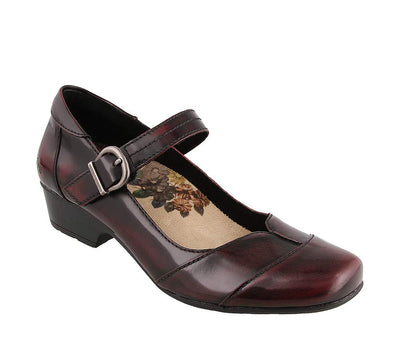 Taos Footwear Women's Balance Dark Cherry Mary Jane 9 M