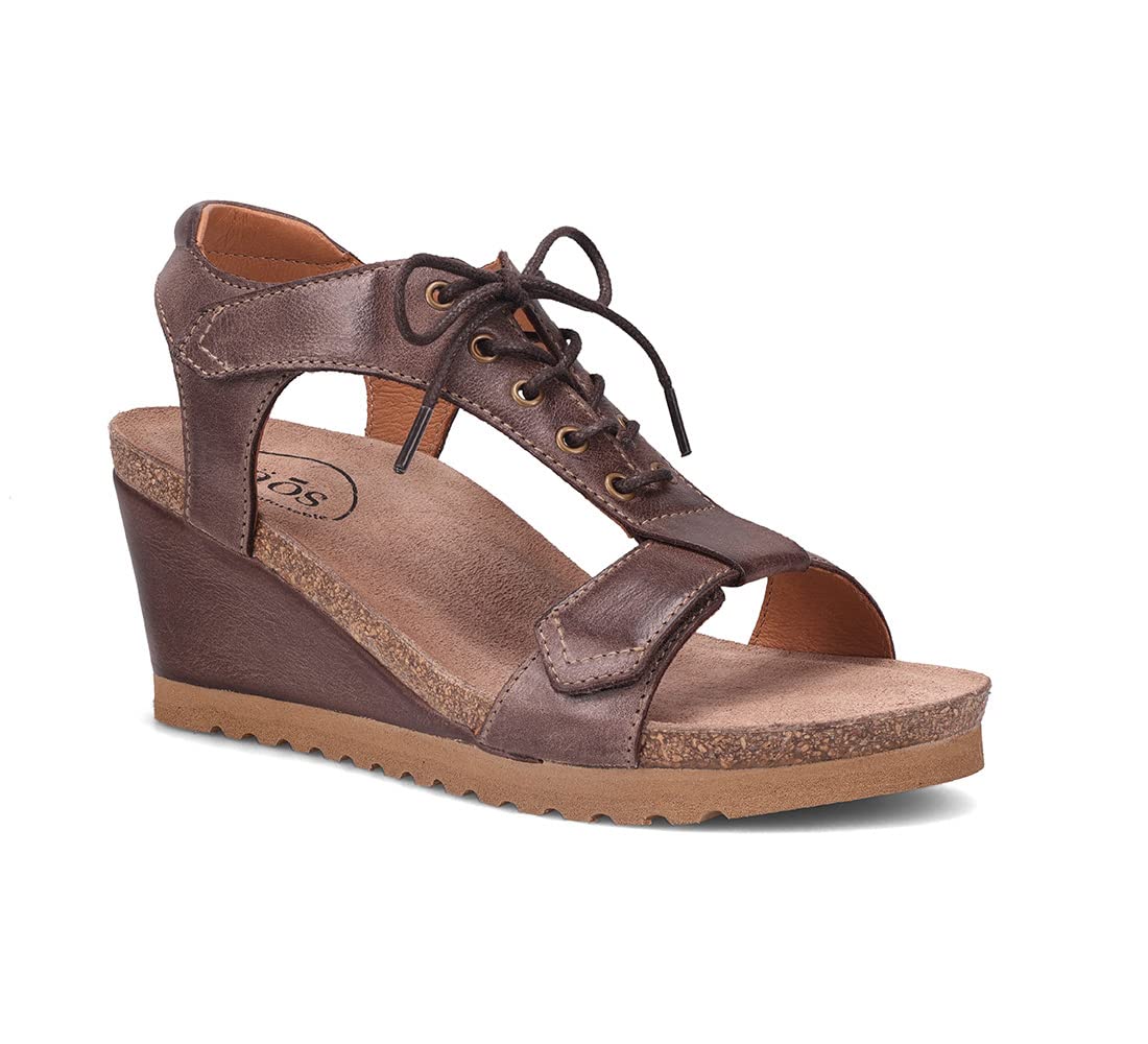 Taos Women's Tie Wish Espresso Sandal 8-8.5 M US