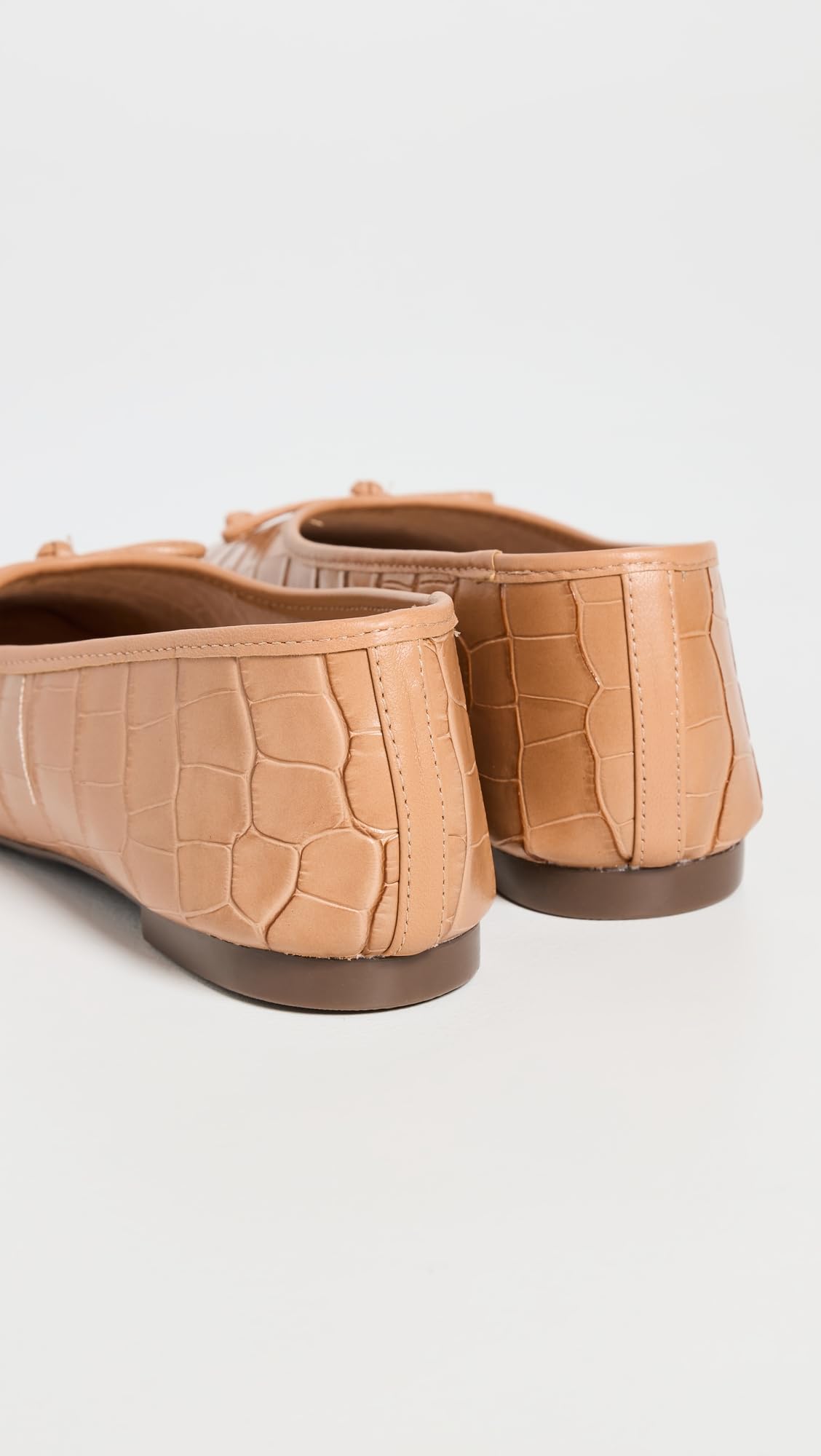 SCHUTZ Women's Arissa Flats, Honey Peach, Tan, 8 Medium US