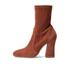 Stuart Weitzman Curveblock 100 Bootie Cappucino 5 B