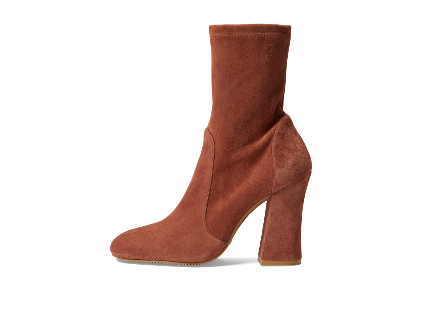 Stuart Weitzman Curveblock 100 Bootie Cappucino 11 B