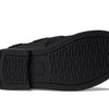 Florsheim Boy's Croquet Jr Moc Toe Boat Shoe (Toddler/Little Kid/Big Kid) Black Nubuck 1 Medium