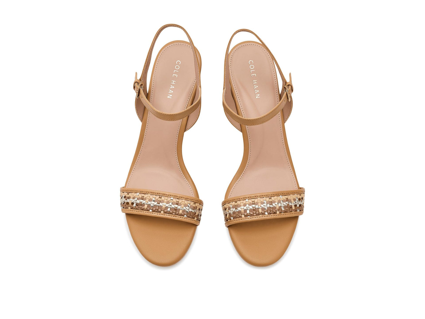 JOSIE BLOCK HEEL SANDAL (65MM), BRITISH TAN LEATHER, 8-B US