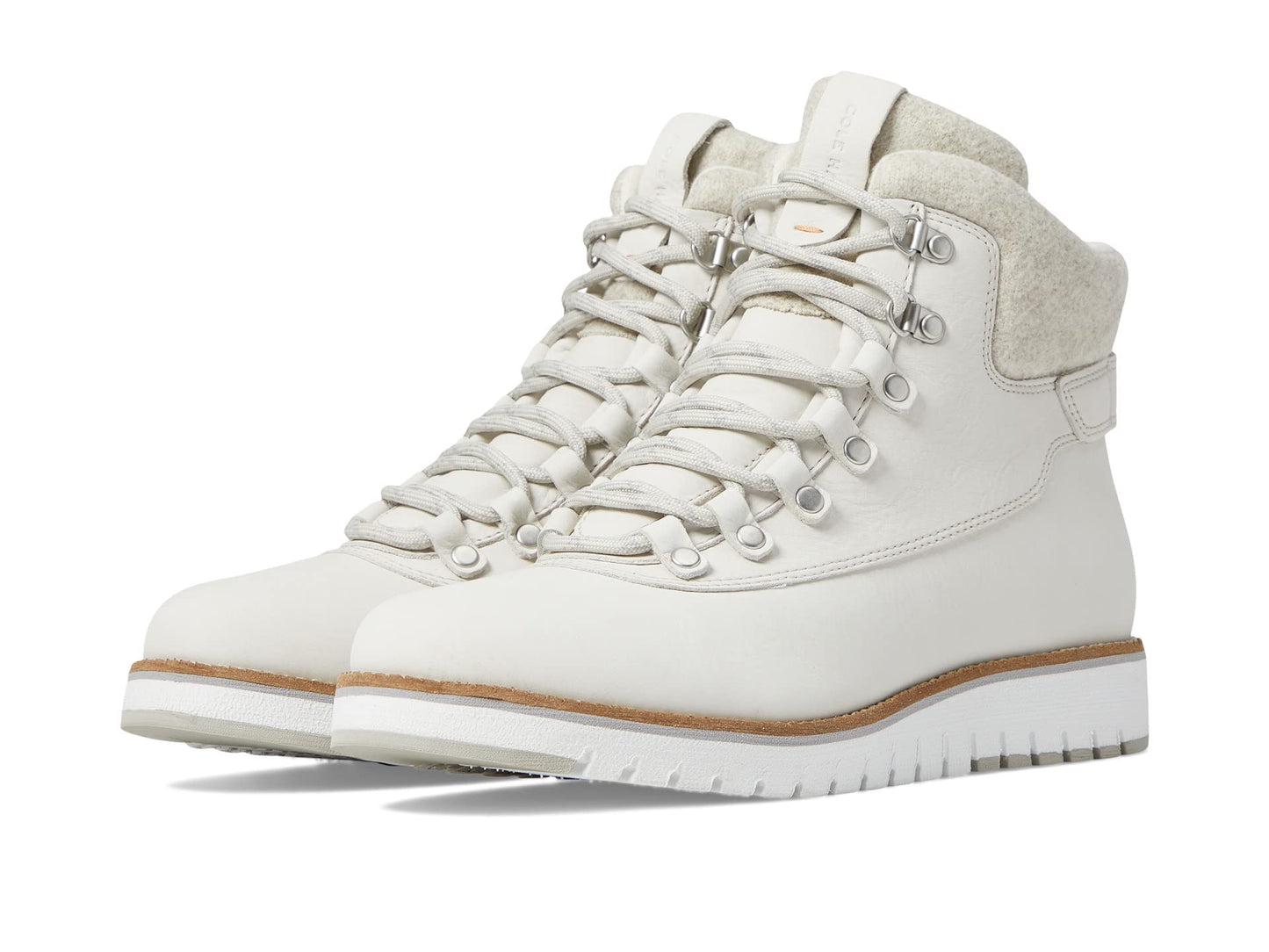 Cole Haan Zerogrand Explorer Gateway Hiker Waterproof Silver Birch/White 11 B (M)