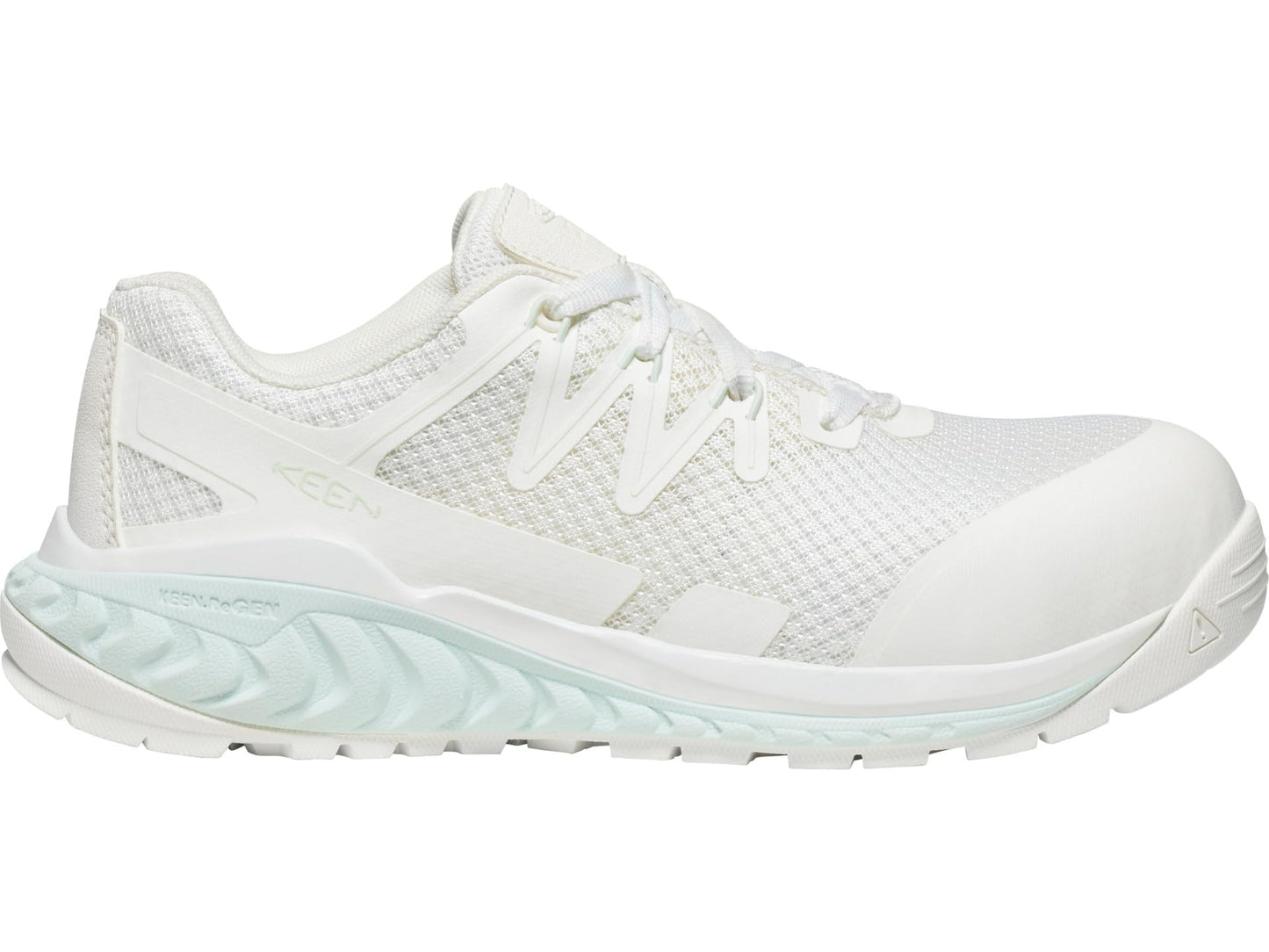 KEEN Utility Dillon Comp Toe Star White/Clearly Aqua 8 B (M)