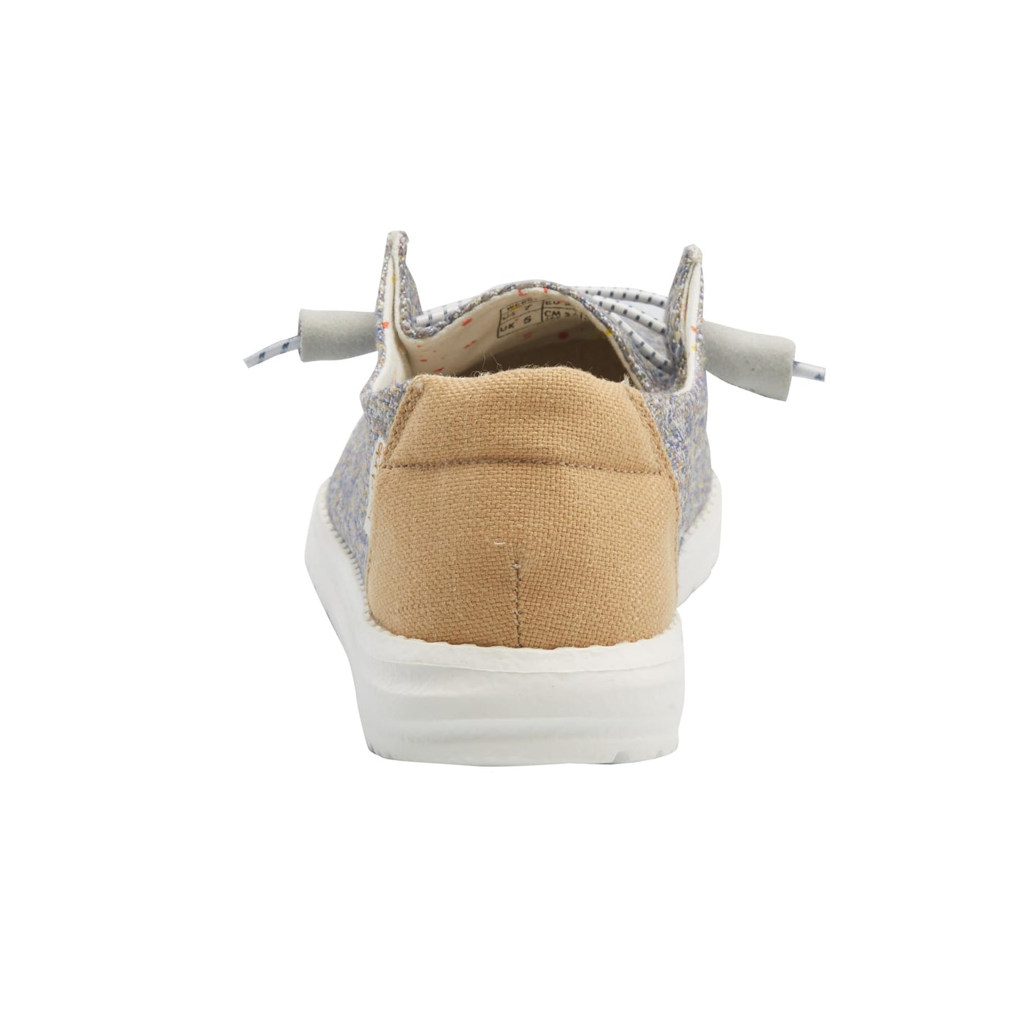 Hey Dude Women's Wendy Grey/Yellow Size 11 | Women’s Shoes | Women’s Lace Up Loafers | Comfortable & Light-Weight