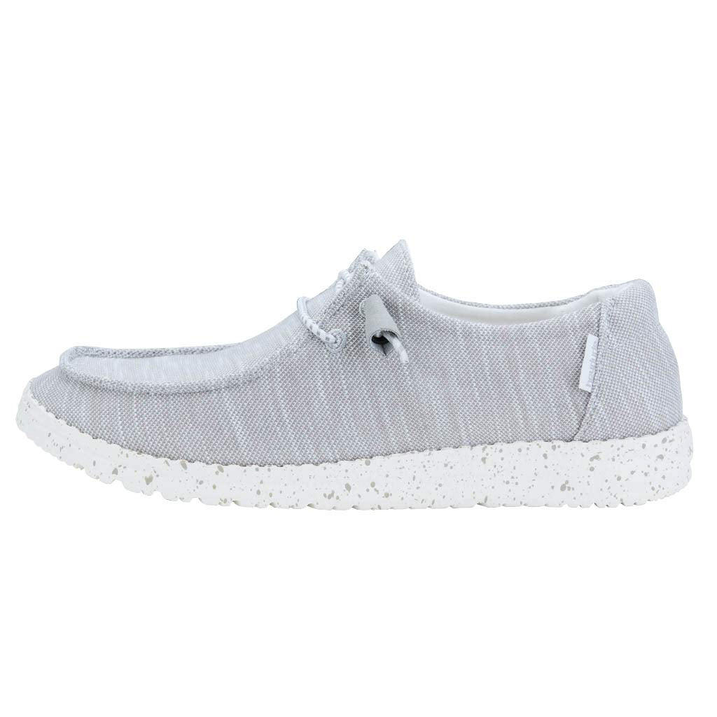 HEYDUDE Women's Wendy Mushroom Size 10 | Women’s Shoes | Women’s Lace Up Loafers | Comfortable & Light-Weight