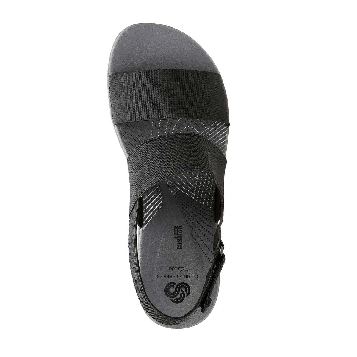 Clarks Women's Arla Jacory Sling Back Sandals, Black, 6.5 UK