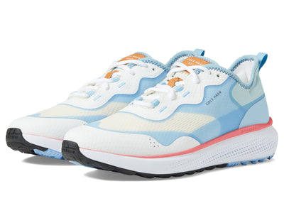 Cole Haan Zerogrand Fairway Optic White/Blue Bell/Sun Kissed Coral 6 B (M)