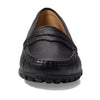 Marc Joseph New York Union Golf Loafers for Women – Leather Upper, Insole, Lining – Synthetic Outsole Black Grainy 11 M