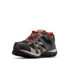 Columbia Youth Redmond Waterproof, Black/Flame, 4