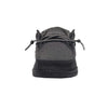 HEYDUDE Boy's Wally Youth Multiple Colors | Boys Shoes | Boy's Lace Up Loafers | Comfortable & Light-Weight Black