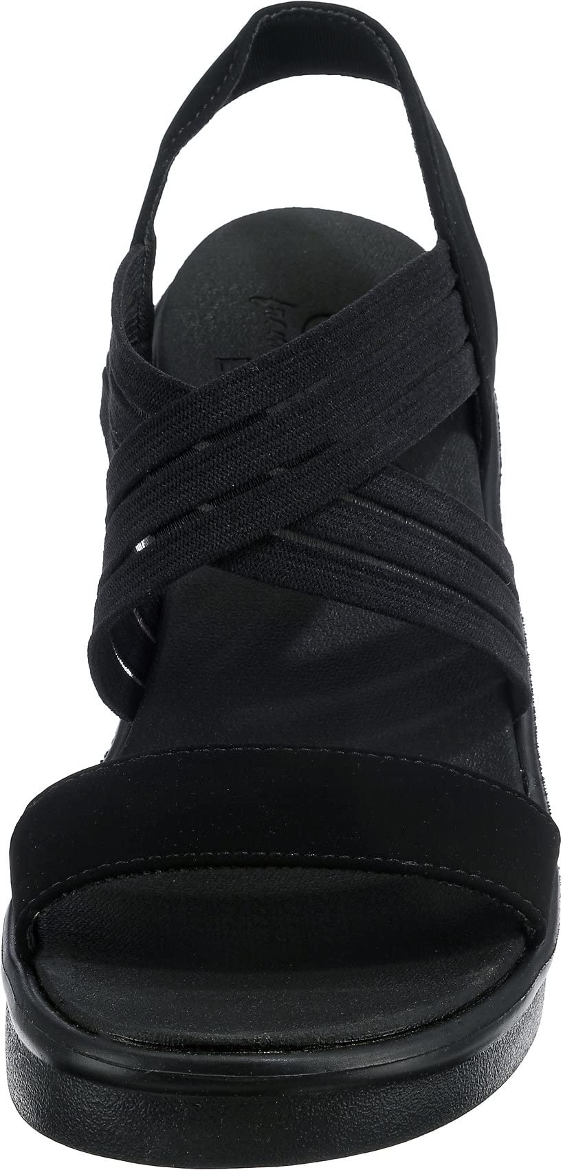 Skechers Women's Cali RUMBLE ON - DAY FLIRT, Black/Black, 8 M