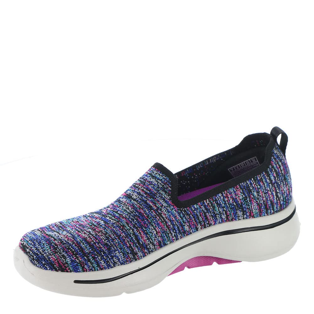 Skechers Performance Go Walk Arch Fit Slipon 124874 Womens Slip On 10 BM US BlackMulti