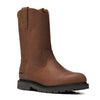 Golden Fox 12" Wellington 1224 Pull On Leather Wellington Work Boot Lightweight Farming Ranching Construction (8 D, Fudge)