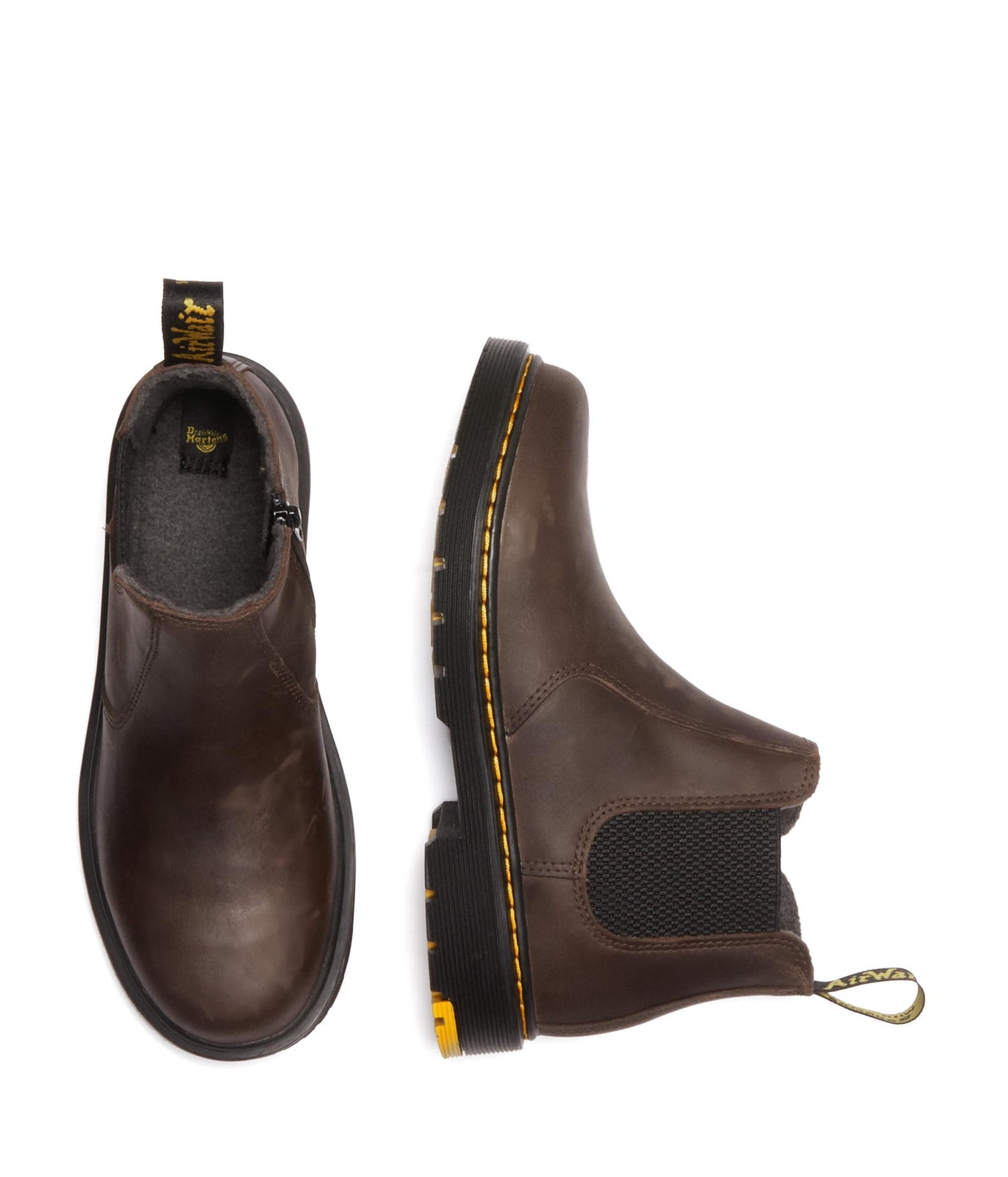 Dr. Martens Boy's 2976 (Big Kid) Dark Brown 4 UK (US 5 Big Kid) M