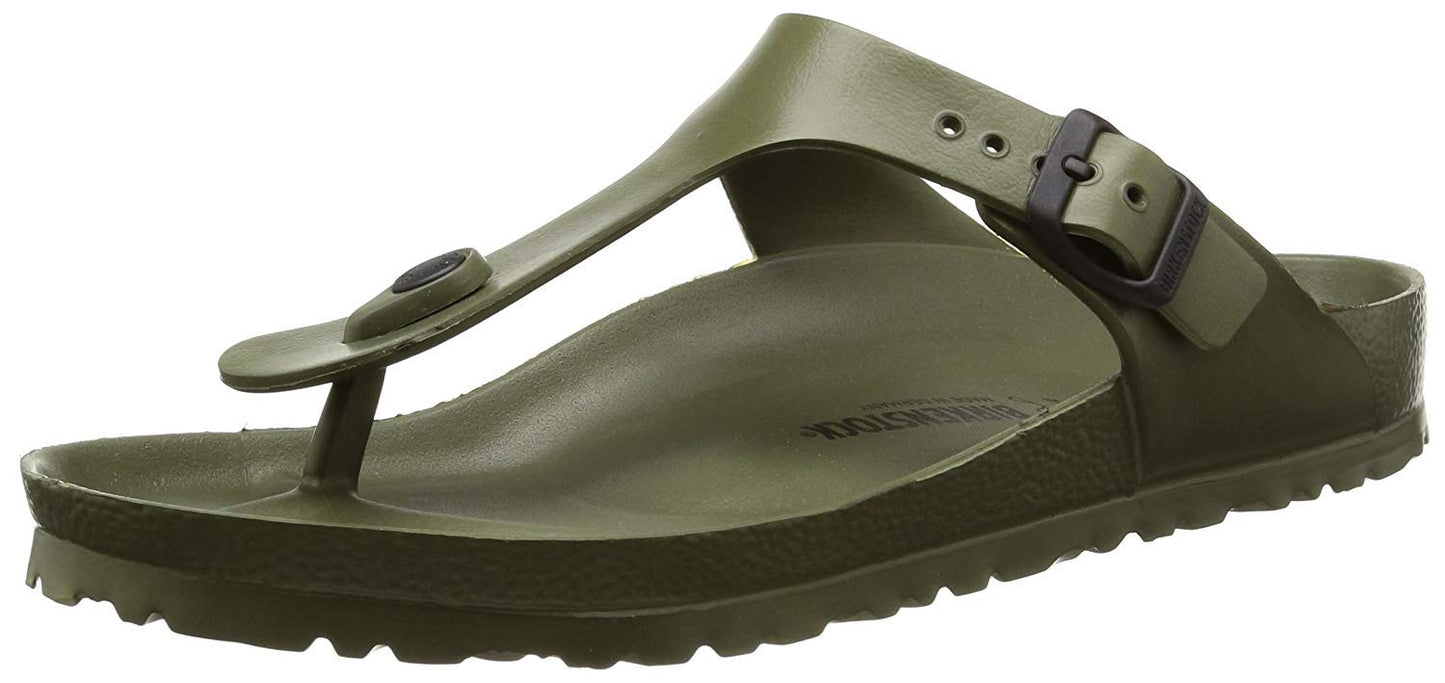 Birkenstock Womens Gizeh EVA Sandals Khaki Size 44 M EU