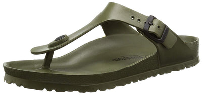 Birkenstock Unisex Adults Gizeh Toe Post EVA Lightweight Buckle Sandals - Khaki - W6/M4