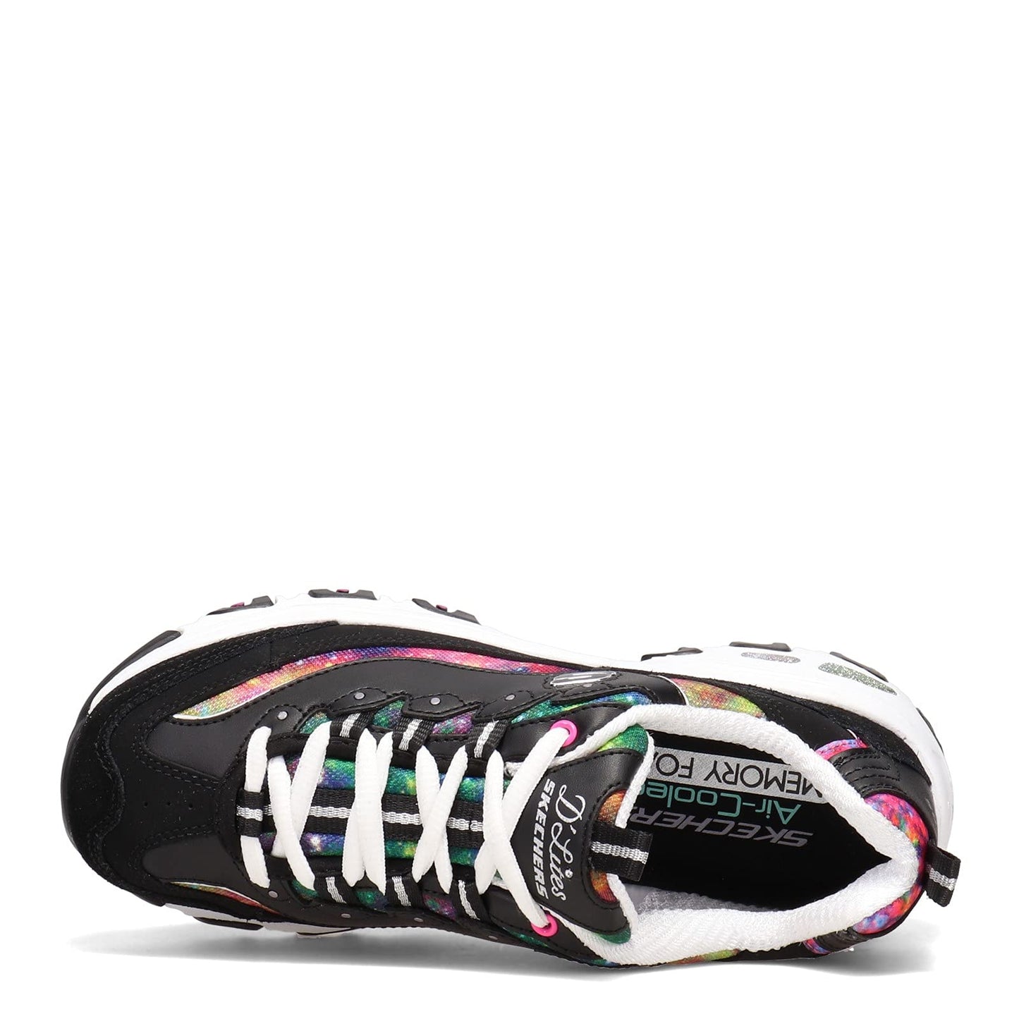 Skechers womens D'lites-galaxy Fantasy Sneaker, Bkmt, 8.5 US
