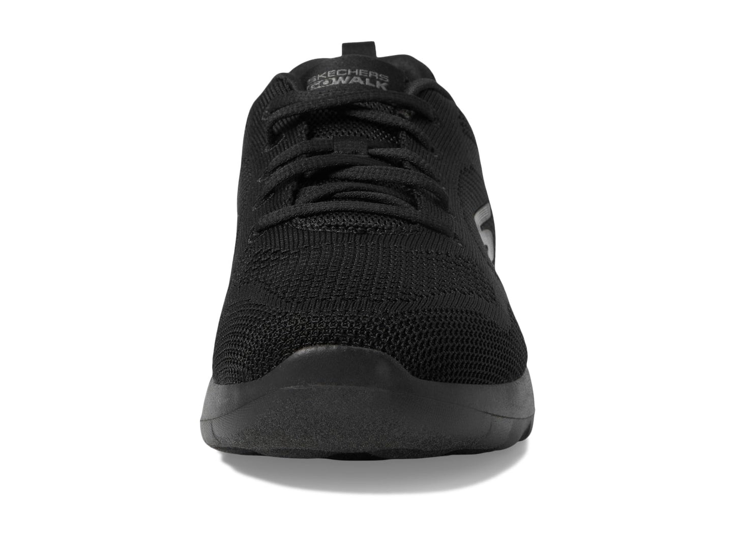 Skechers Women's Go Walk Joy Violet Sneaker, Black, 9 Wide