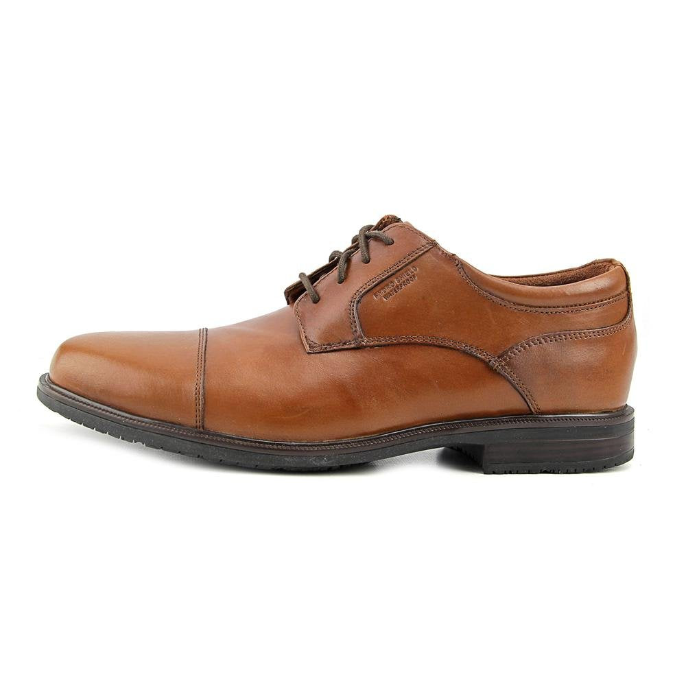 Rockport Men's Essential Details II Captoe Oxford, tan Antique, 100 M US