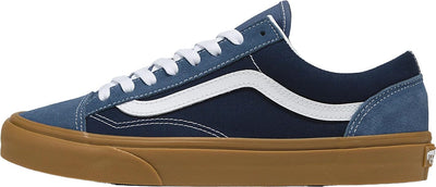 Vans - Unisex Style 36 Shoes, Color 2-Tone Navy/Gum, Size: 8 M US Mens / 9.5 M US Womens