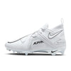 Nike Men's Alpha Menace Pro 3 Mid Football Cleat Size 9.5 (White)