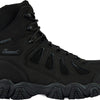Thorogood 804-6290 Men's Crosstrex Series - 6" BBP Waterproof, Side Zip Composite Safety Toe Hiker Boot, Black/Grey - 9 M US