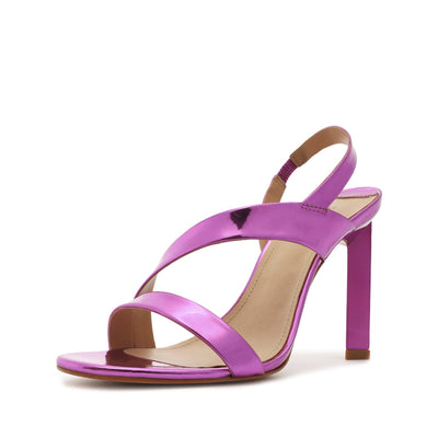 SCHUTZ Womens Kelly Leather Slingback Heels Pink 8 Medium (B,M)