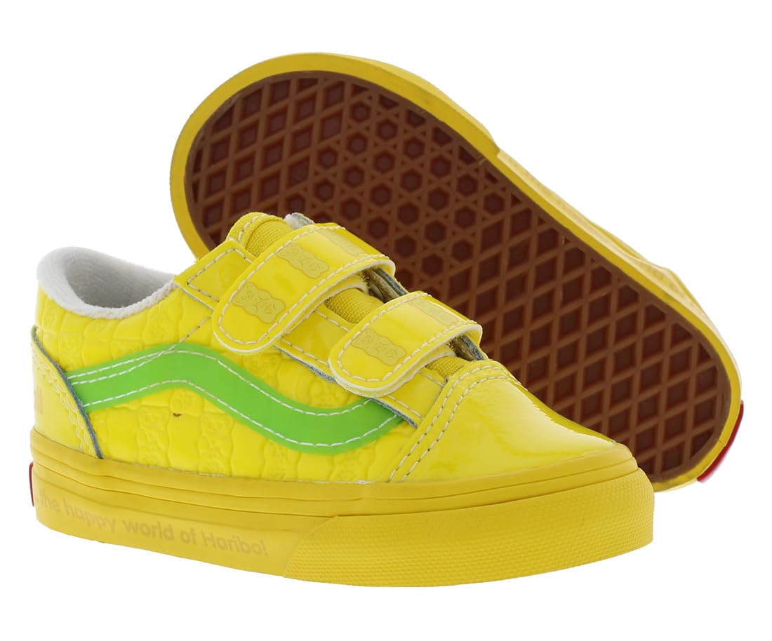 Vans Old Skool V (Infant/Toddler) Color Theory Canal Blue 8.5 Toddler M