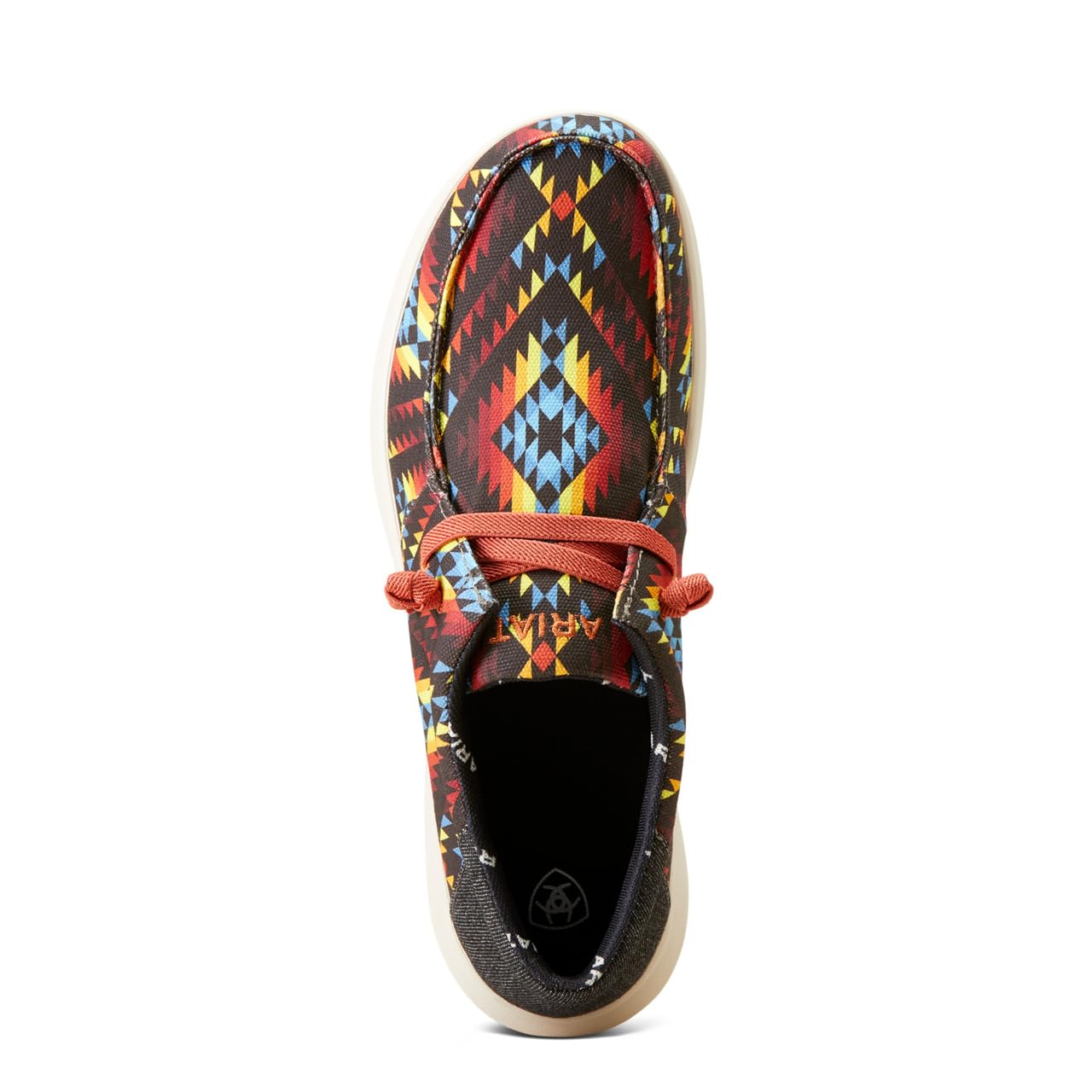 ARIAT Men's Hilo Sneaker, Fiery Southwest Print/Dark Denim, 8.5