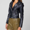 [BLANKNYC] Women's Vegan Leather Moto, Still the One, Large, (24XA6175)