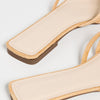 SCHUTZ Women's Blossom Raffia Sandals, Raffia, Tan, 5 Medium US