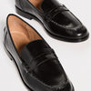 Madewell Women's Billie Clean Loafers, True Black, 5 Medium US