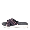 Skechers Performance Women's ON-THE-GO 600 - BLOOMS, Black/White, 11