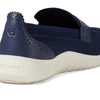 Cole Haan Women's Zerogrand Meritt Stitchlite Loafer, MAR Blue KNT/Ivory, 6.5 Wide
