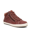 Taos Footwear Women's Startup Cappuccino Distressed Sneaker 10 M