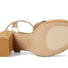 Stuart Weitzman Womens Dayna Platform Sandal Golden/Natural 7 Medium