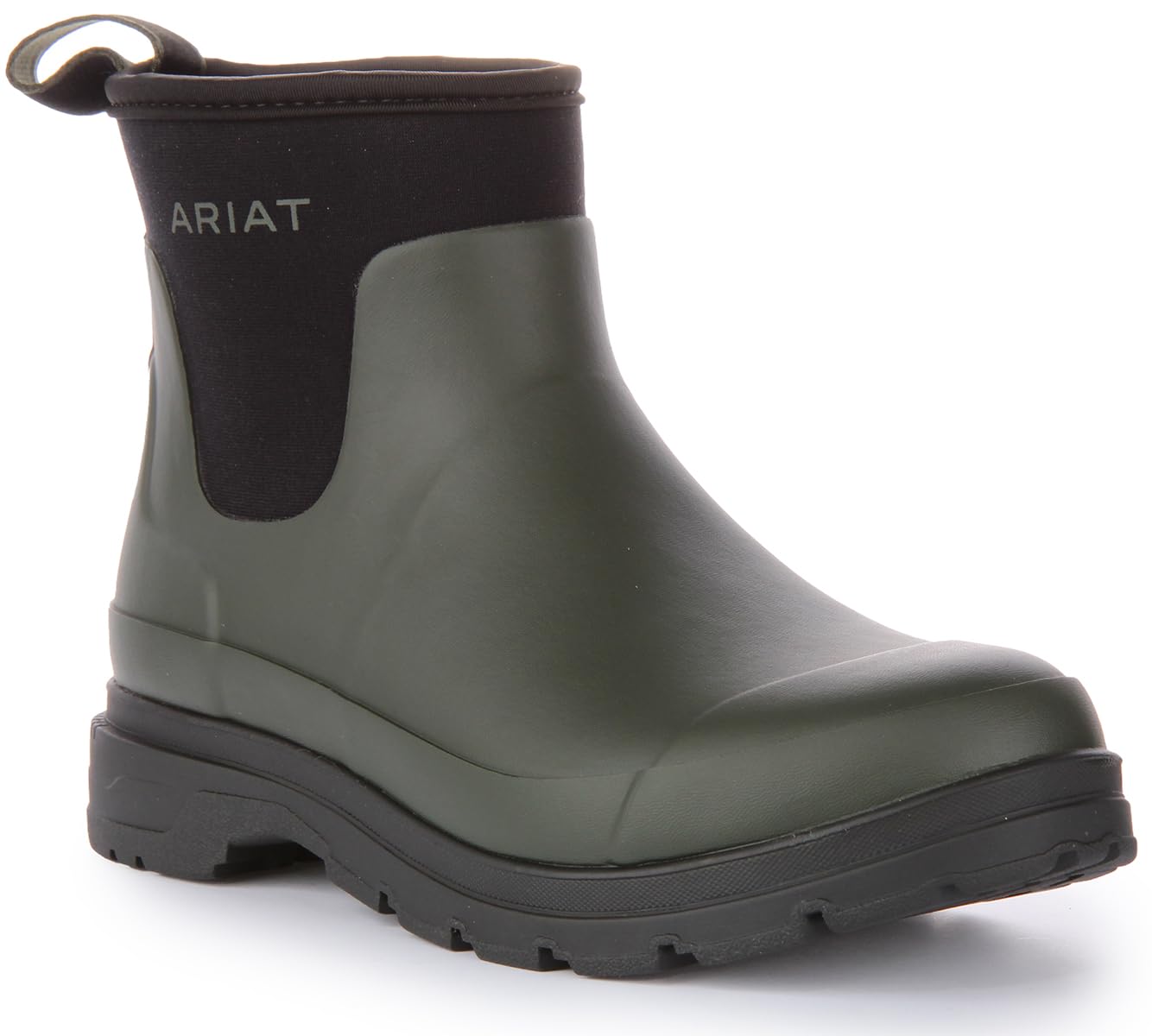 ARIAT Kelmarsh Shortie Rubber Boots Dark Olive 5.5 B (M)