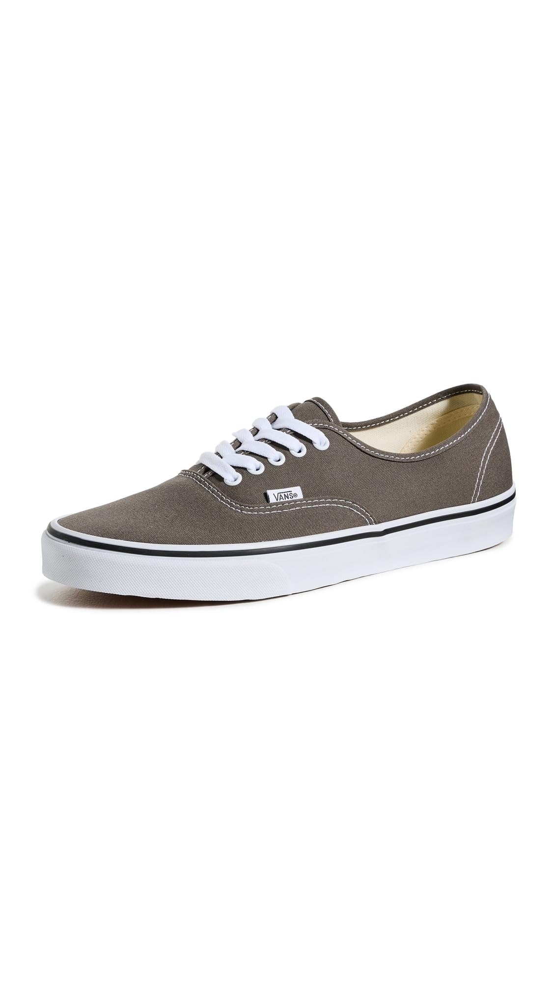 Vans Men's U Authentic Sneakers, Bungee Cord, Grey, 11 Medium US