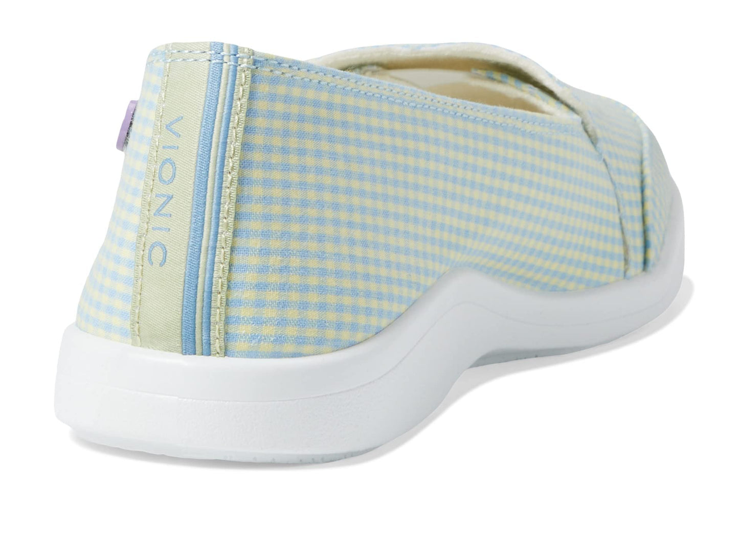 Vionic Beach Manzanita Aqua Gingham 10 M