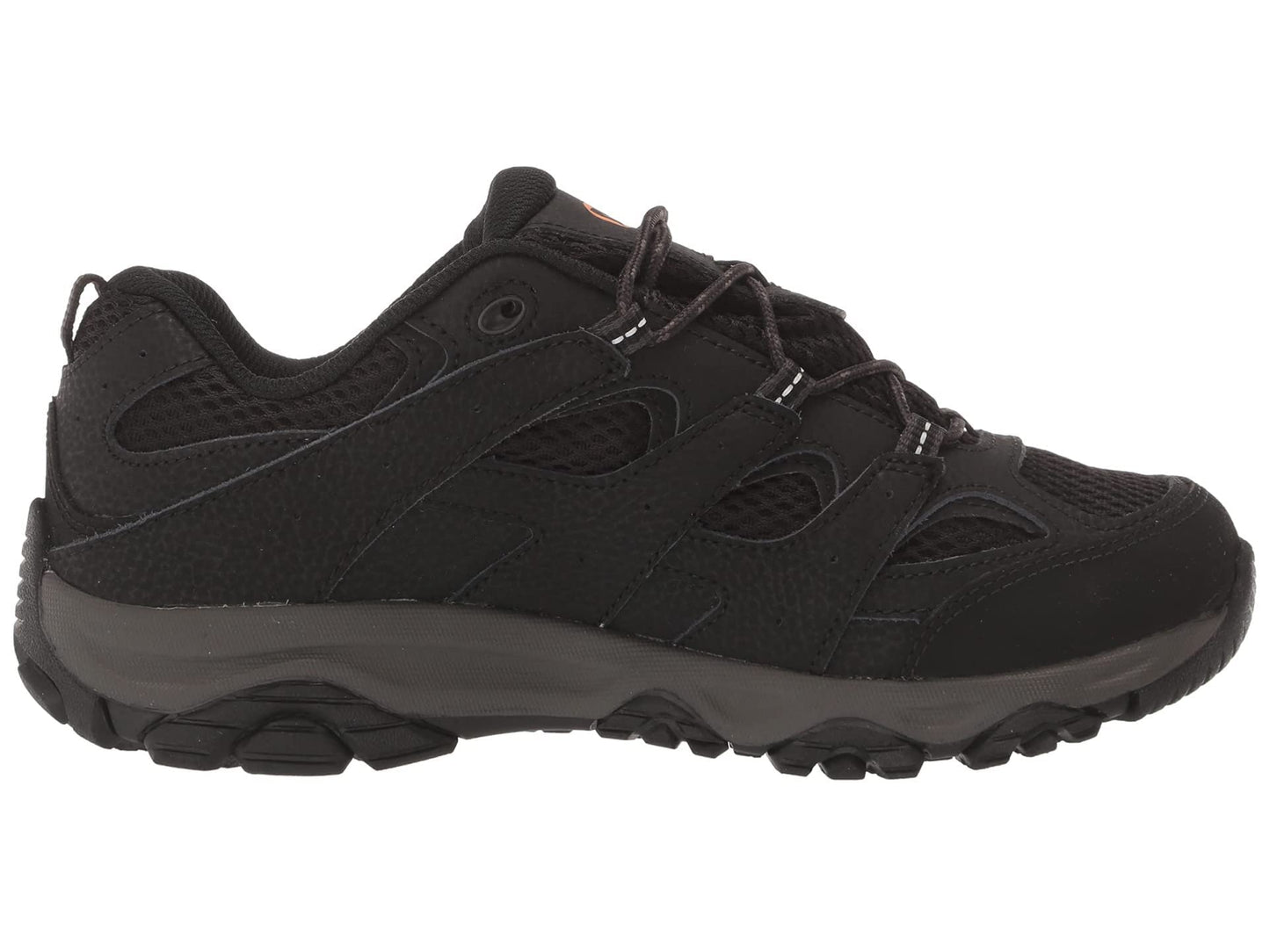 Merrell unisex child Moab 3 Low Hiking Shoe, Black, 1.5 Big Kid US