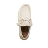 Hey Dude Men’s Wally Chambray Nut Size 11 | Men’s Shoes | Men's Lace Up Loafers | Comfortable & Light-Weight