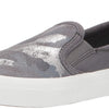 Sperry Women's Crest Twin Gore Boat Shoe, Silver CAMO, 9.5