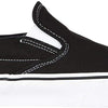 Vans U Classic Slip-On, Unisex-Adult Trainers, Black White, 6.5 UK Narrow