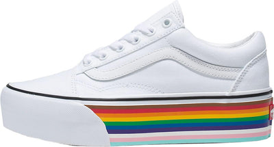 Vans - Unisex Old Skool Stackform Shoes, Color Rainbow, Size: 6.5 M US Mens / 8 M US Womens