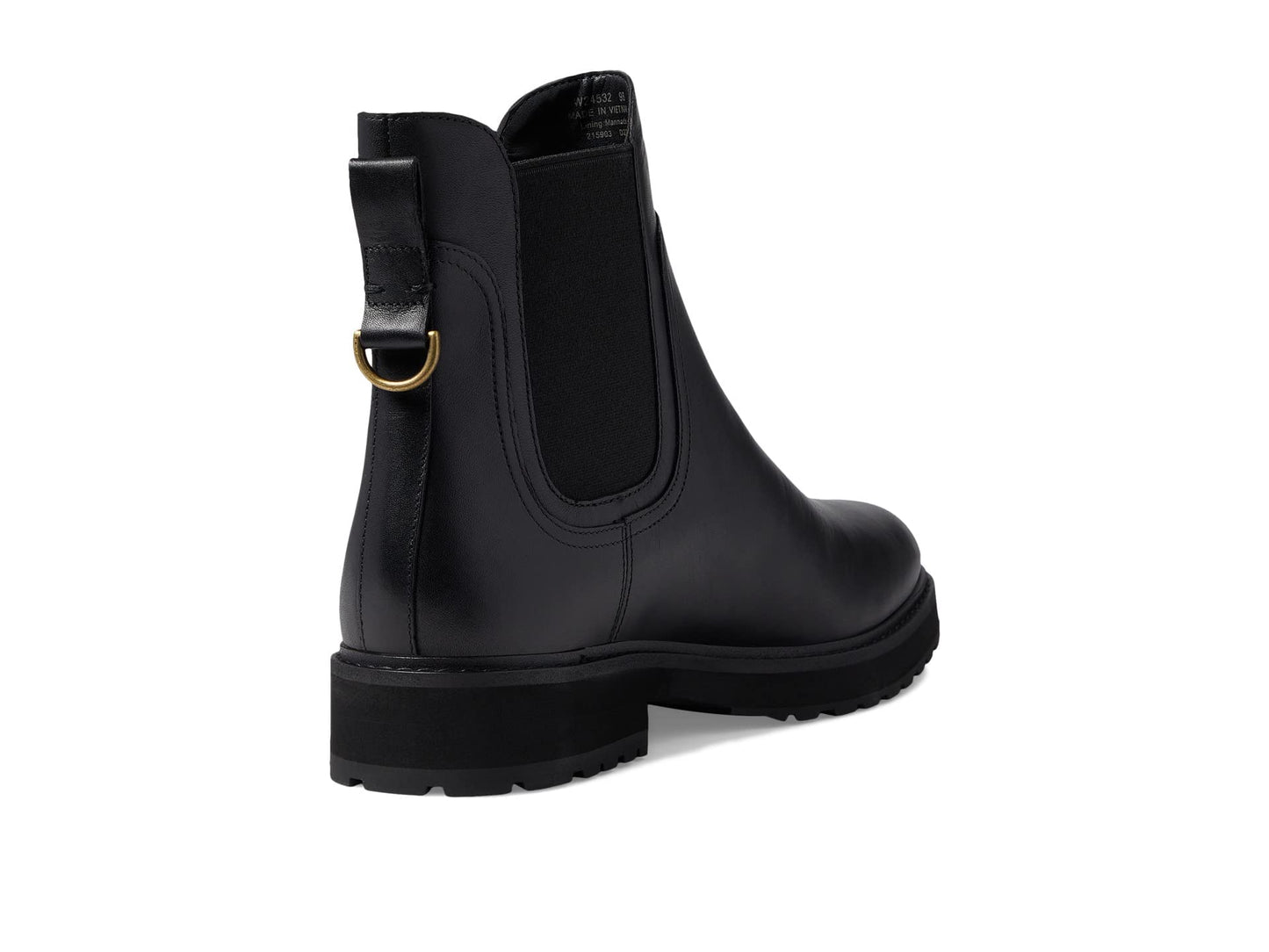 Cole Haan WOMENS GREENWICH WATERPROOF BOOTIE, WP BLACK MADGE/BLACK OS/BLACK GORE, 10-B US