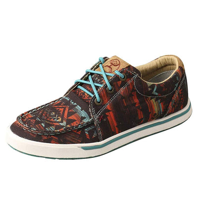 Twisted X Womens Hooey Midnight Aztec Loper Multi 10