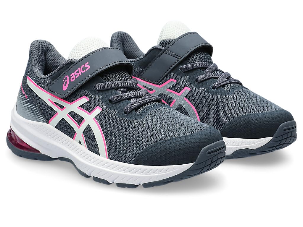 ASICS Kid's GT-1000 12 Pre-School Shoes, K11, Tarmac/Pure Aqua