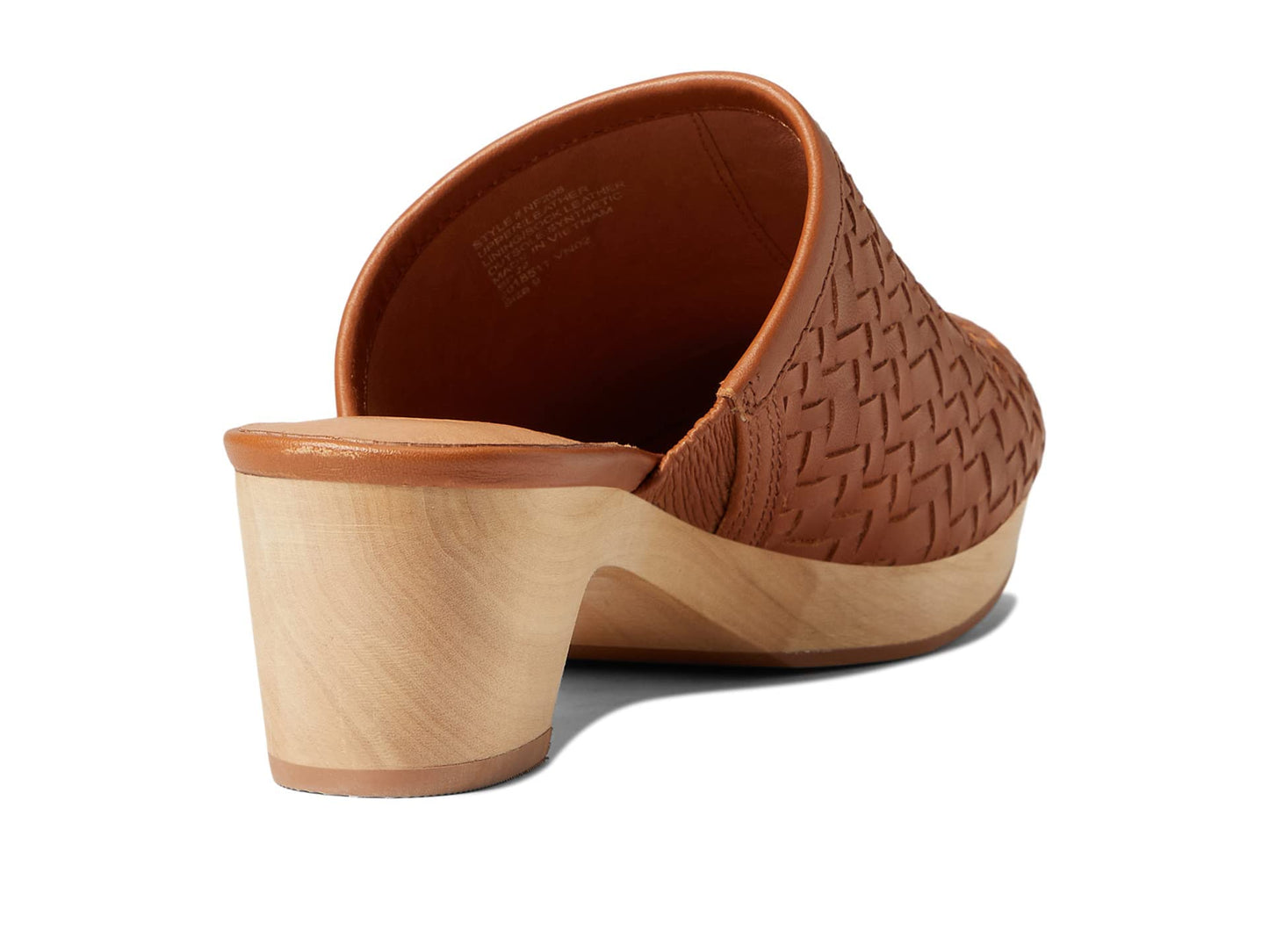 Madewell The Jordyn Clog in Woven Leather Rustic Twig 6.5 M
